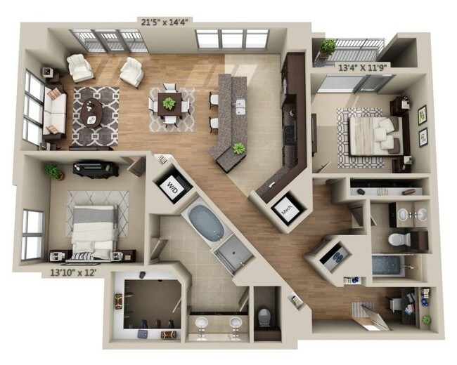 Floorplan Q floor plan
